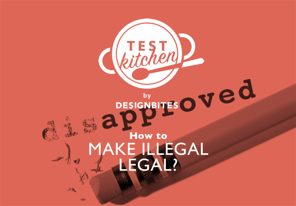 Test Kitchen ep 5: How to make illegal legal?